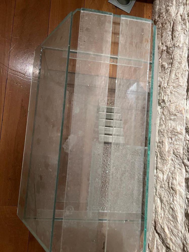 Szklane terrarium/klatka dla zwierzat