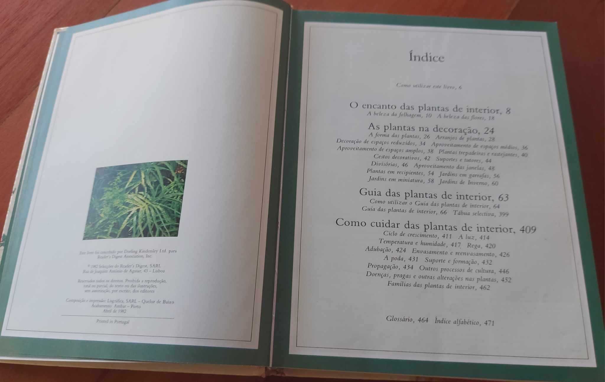 O Grande Livro das Plantas de Interior do Reader´s Digest (1969)