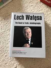 Lech walesa autobiografia z autografem 2008 ang po angielski