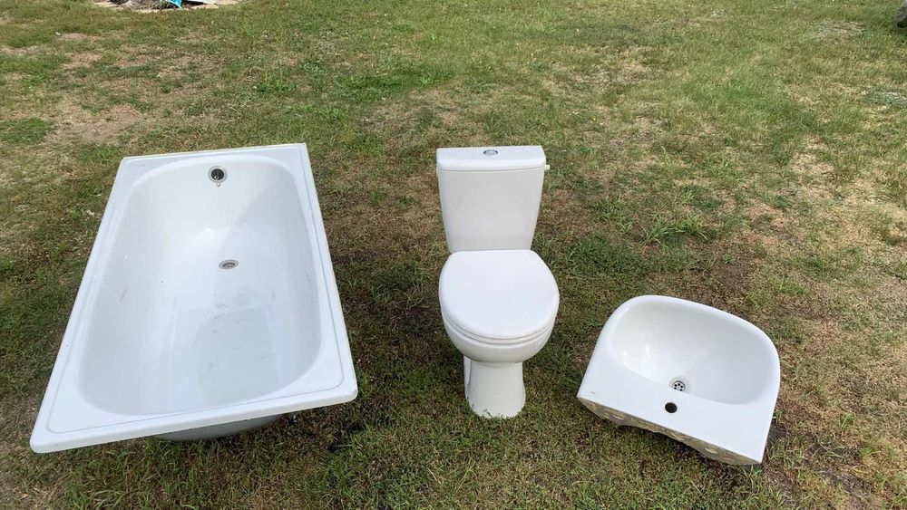 wc kompakt , umywalka - zestaw 130 zl