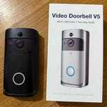 Smart WiFi Wireless Video Doorbell V5 (Black)
