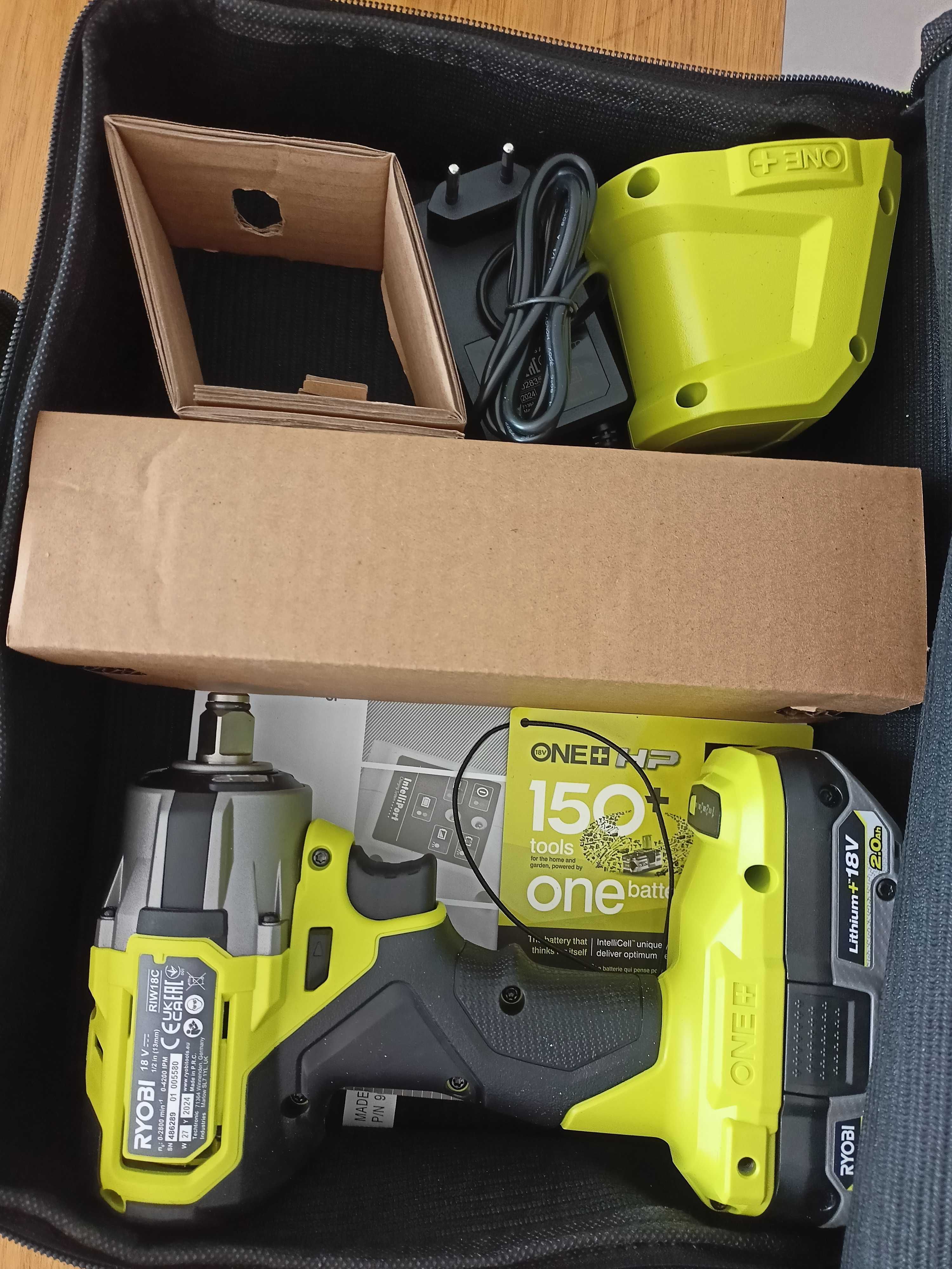 Ryobi ONE+ HP klucz udarowy RIW18C-1C20R nowe!