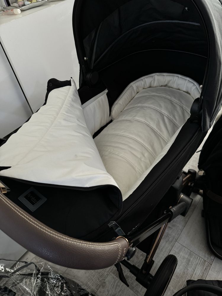 Cybex priam 4.0 rose  gold 3w1 cloud z