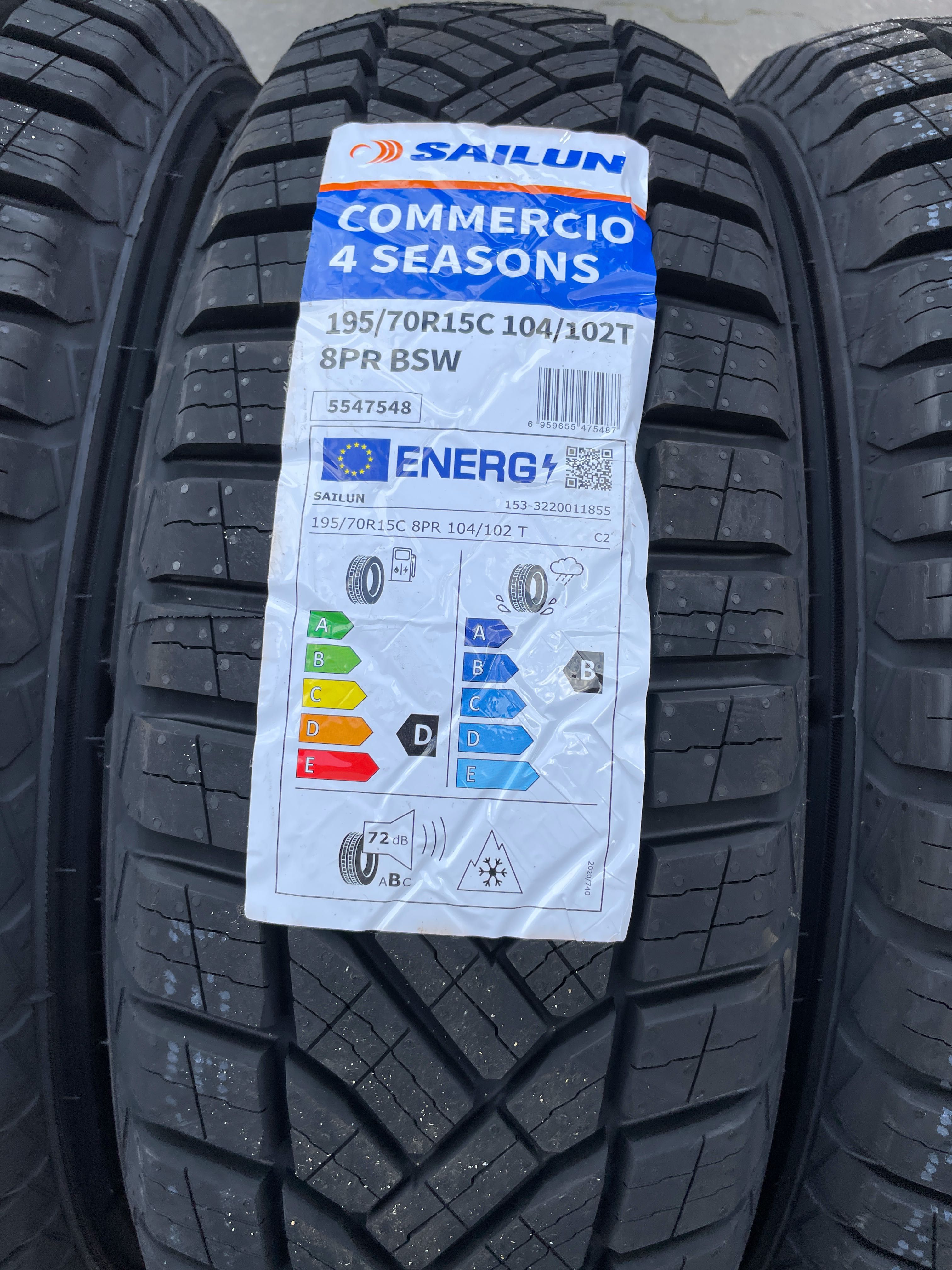 Okazja opony całoroczne 195/70R15C SAILUN COMMERCIO 4SEASONS 2024r.