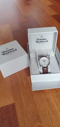 Zegarek kwarcowy ze skórzanym paskiem  Vivienne Westwood  VV185SLBR