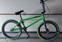 Rower BMX SUBROSA TIRO green + dodatki