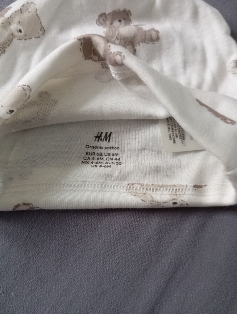 Czapeczki h&m dla bliźniaków 68