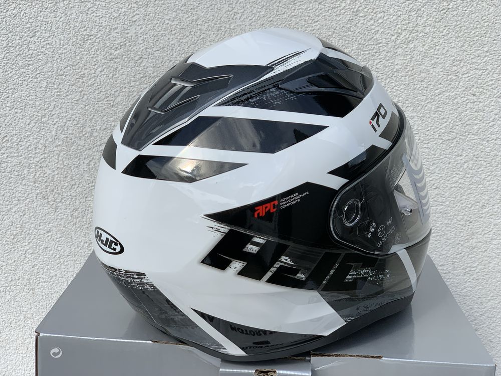 Kask motocyklowy HJC i70 REDEN rozmiar M, Blenda,Pinlock, Poliweglan!