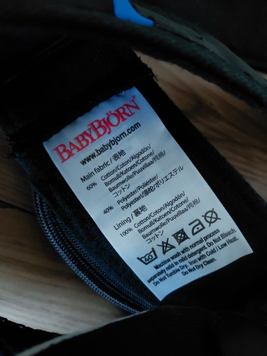 Nosidełko niemowlęce babybjörn