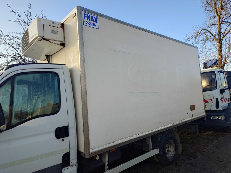 Kontener Chłodnia mroźnia Agregat Thermo king V500max z gniazdem