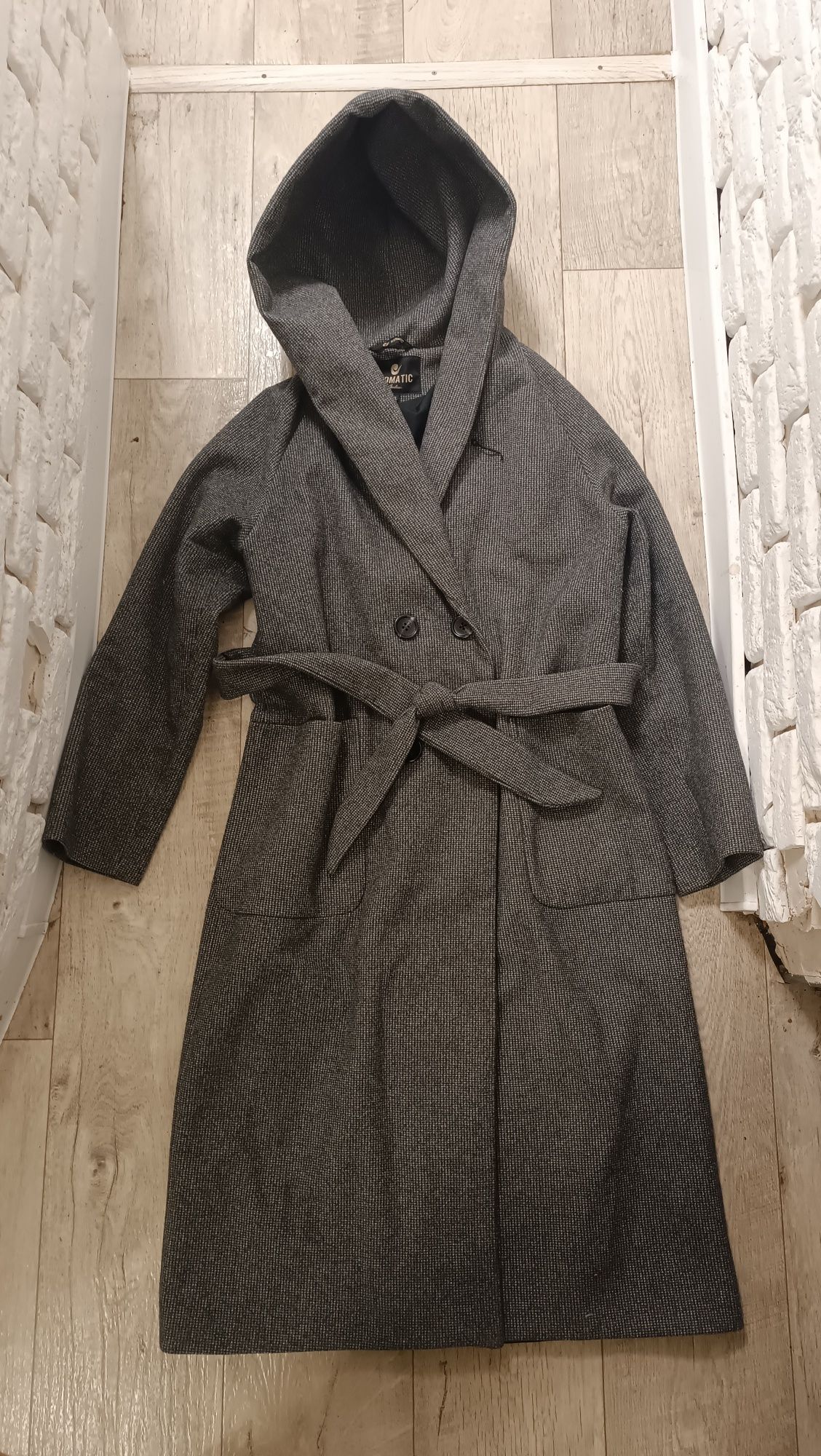 Пальто демисезонное, 52  размер, шерстяное
