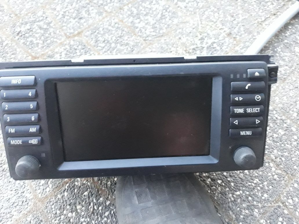 Bmw e39 radio cd navi kaseta części e60 zmieniarka