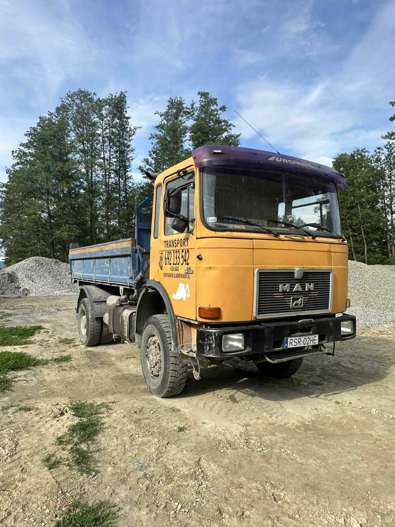 MAN 19.331 4x4 wywrotka