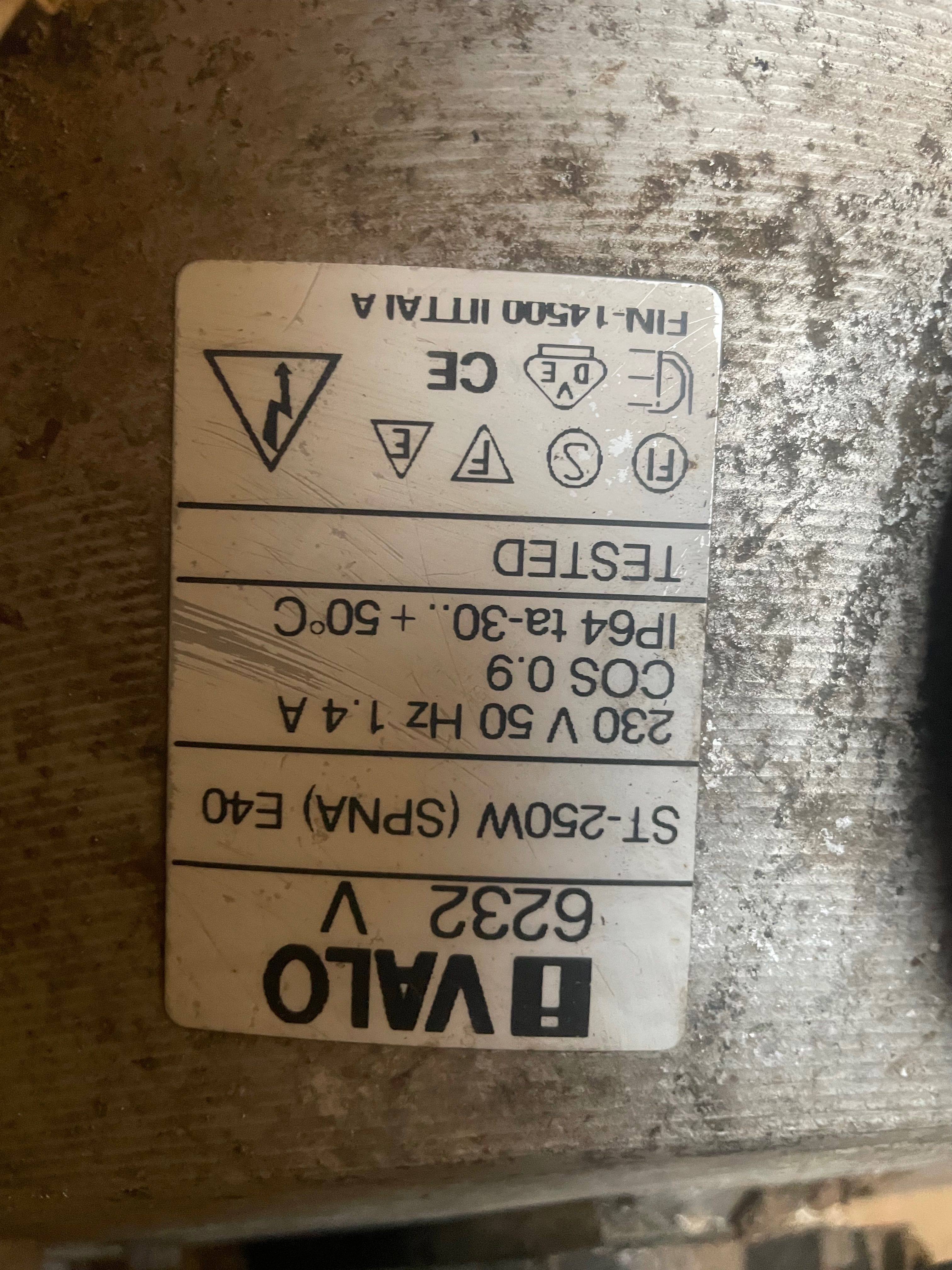 Lampa valo 6232 V