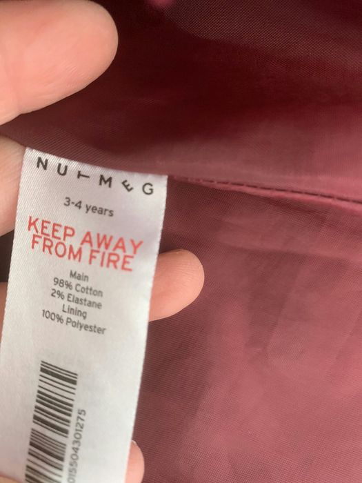 Юбка nutmeg спідничка вельветова