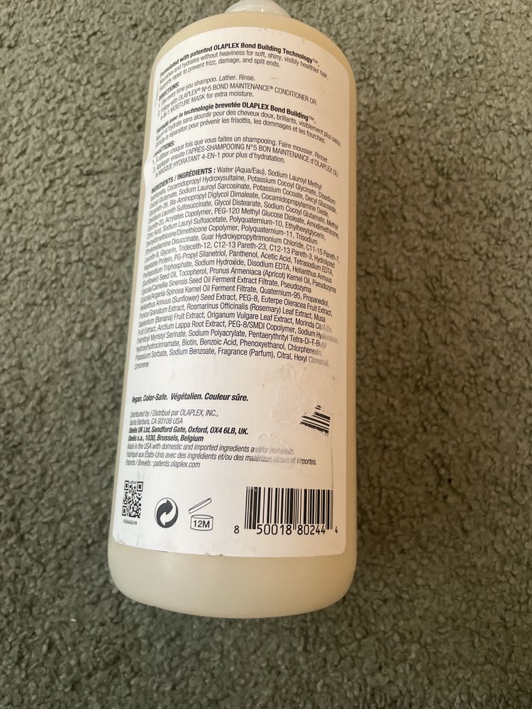 Olaplex No 4 bond maintenance 1000ml szampon 1607