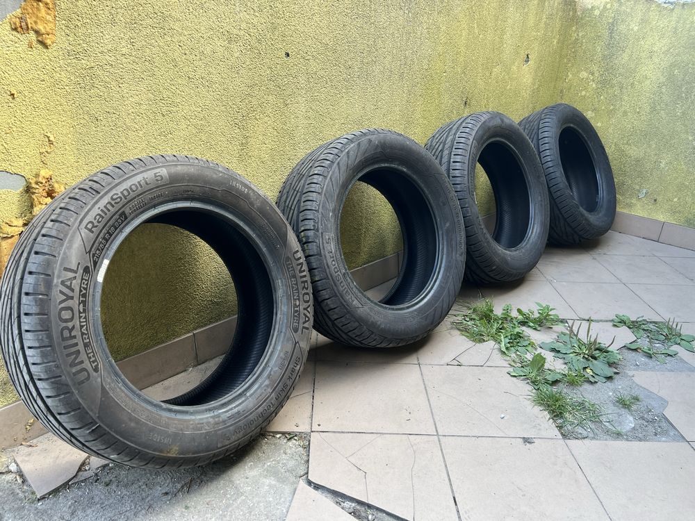 Opony Uniroyal RainSport 5 215/55 R16 4szt. Stan jak nowy
