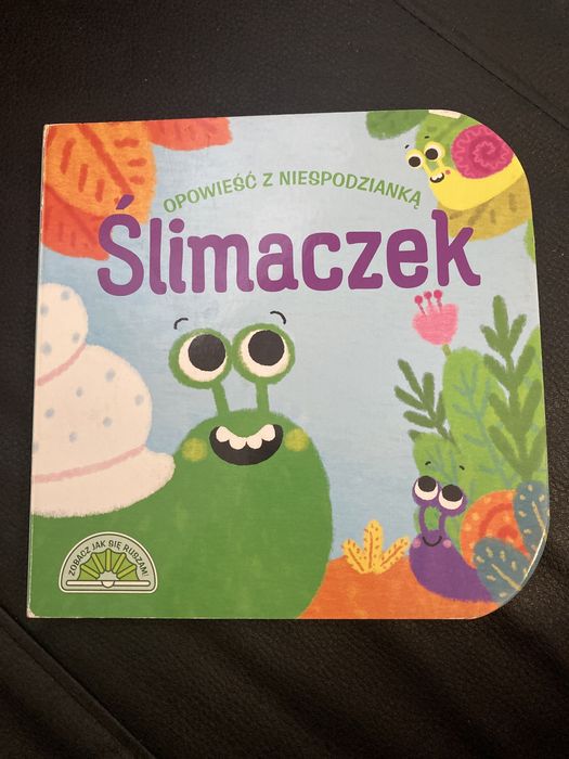 Książeczka Opowieści z niespodzianką Ślimaczek