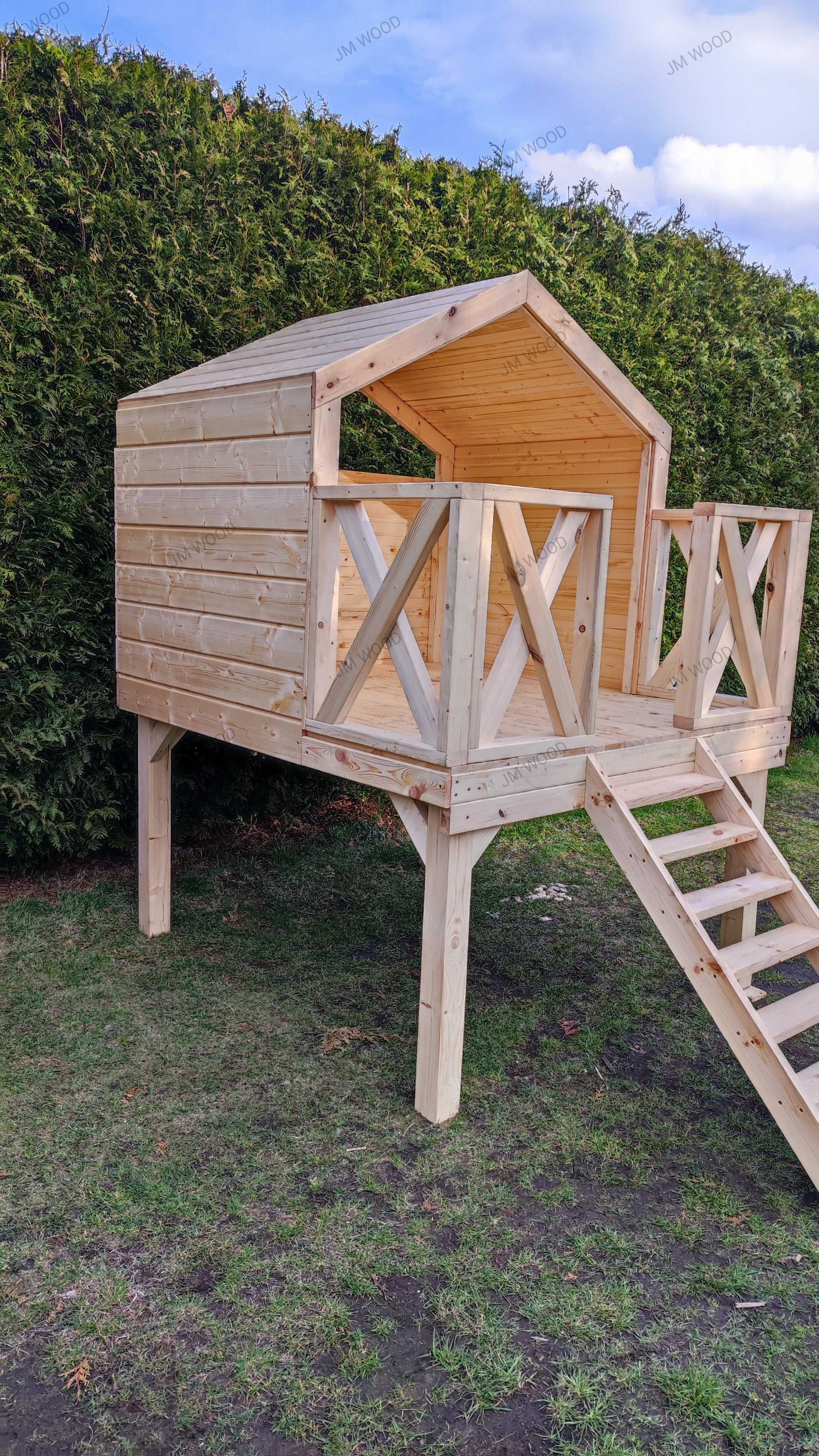 Drewniany Domek ogrodowy dla dzieci WENUS