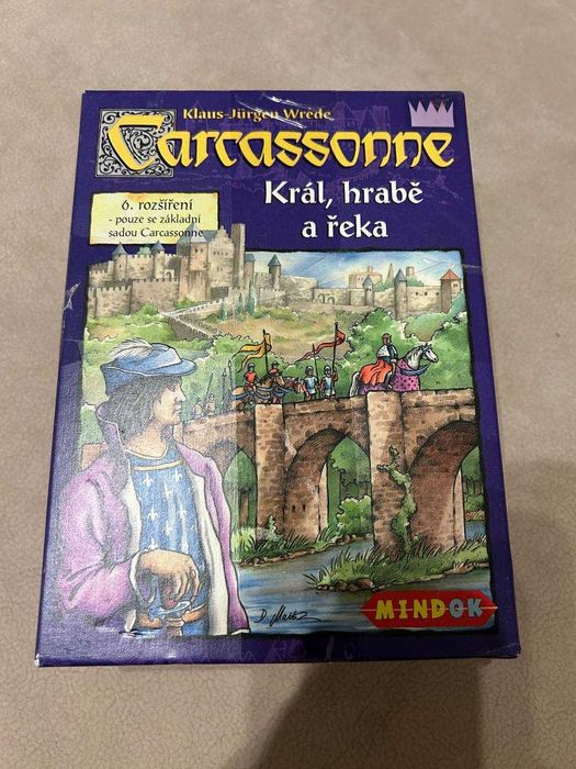 Доповнення до настільної гри Carcassonne: Граф Король і річка
оригінал