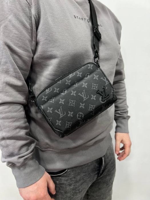 Сумка чоловіча через плече / Мужская сумка Louis Vuitton