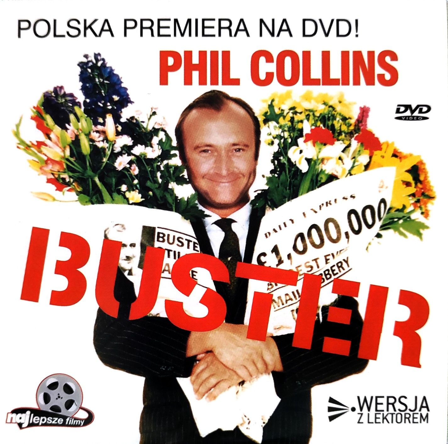 Film DVD "Buster" Komedia kryminalna Phil Collins 1988 retro, nostalgi