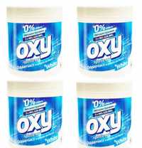 4 x Oxy odplamiacz do białych tkanin