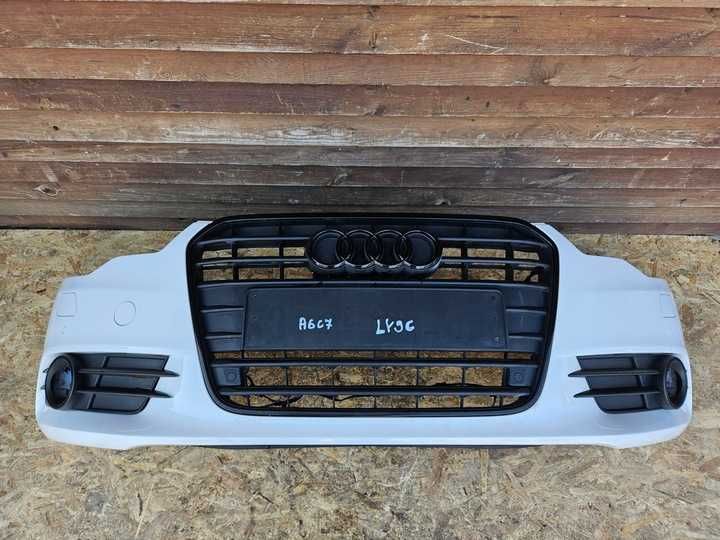 Audi A6 C7 бампер передний рестайлинг дорестайлинг