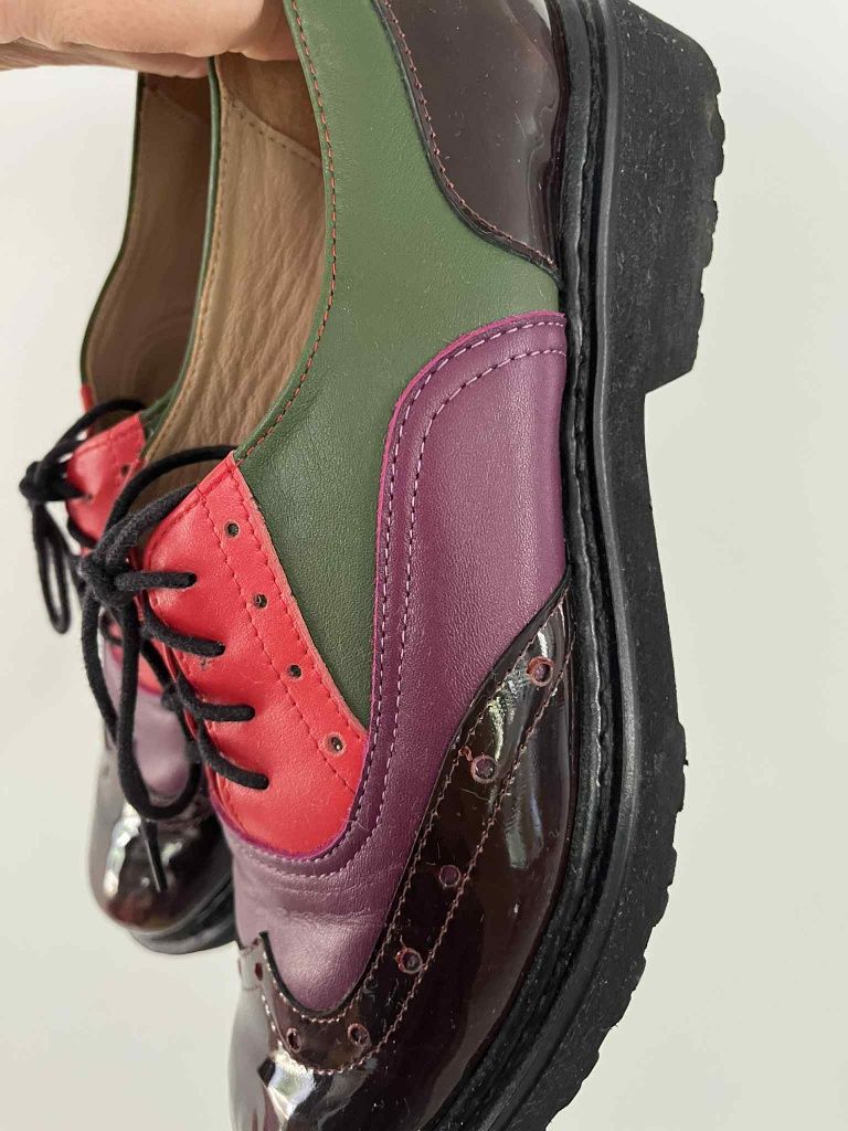 Ręcznie robione buty skórzane HoHo rozm 38