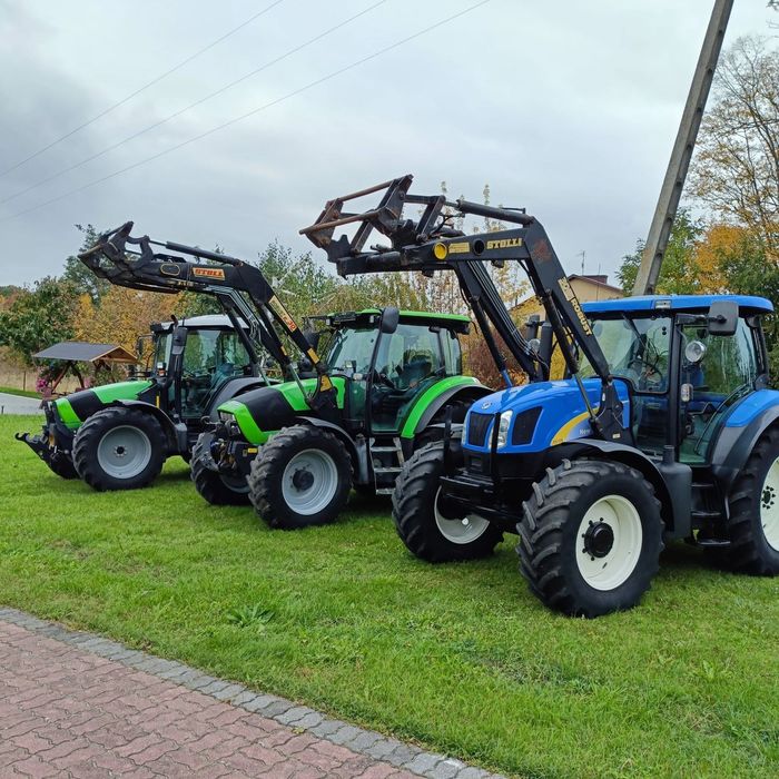 Deutz-Fahr Deutz Agrofarm 430 Deutz Agrotron 100 New Holland TS 135A  Deutz Agrofarm 430 Deutz Agrotron 100 New Holland TS 135A T6070 T6080