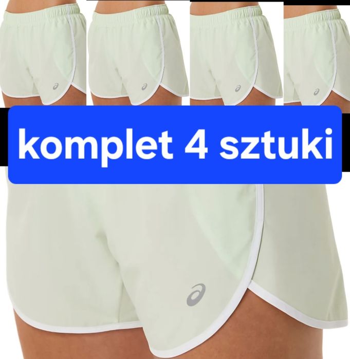Black friday!!! 4 x Spodenki damskie. Szorty Asics. Rozmiar S.