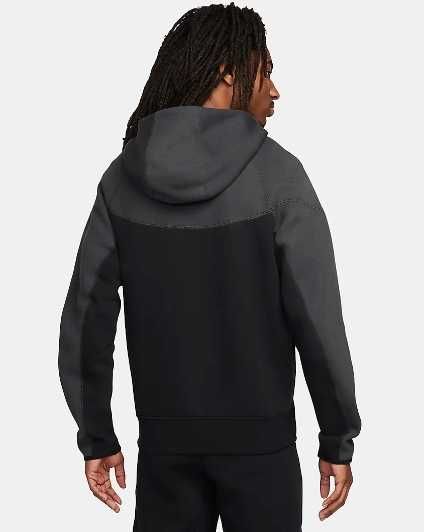 Nike Tech Fleece Windrunner Full-Zip Hoodie Black