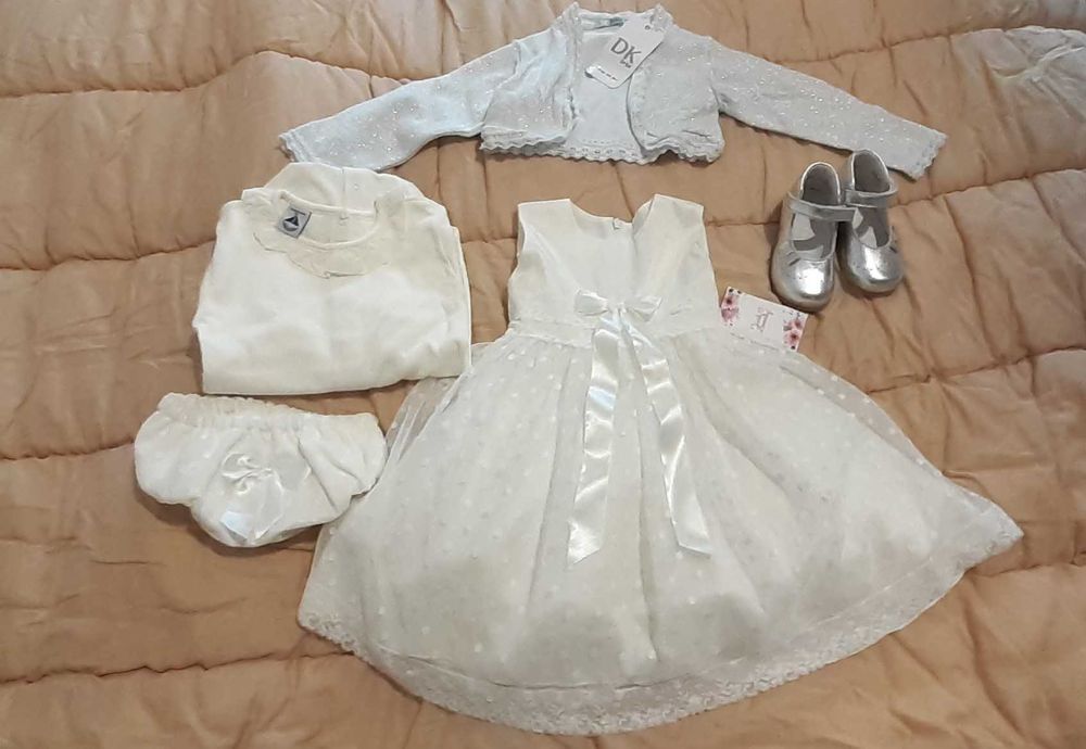 vestido criança para cerimonia 18/24 meses