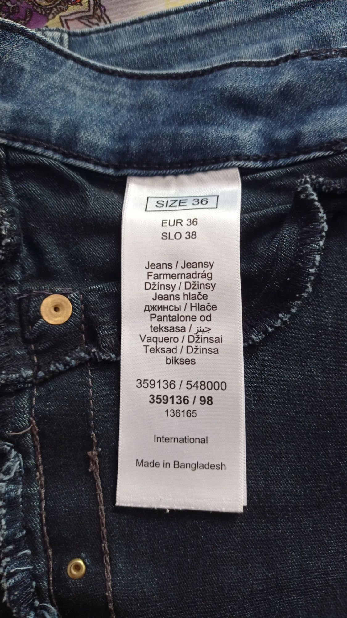 Spodnie jeans 36 Orsay