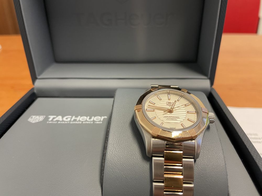 Tag Heuer Aquaracer Ouro e Aço Automático