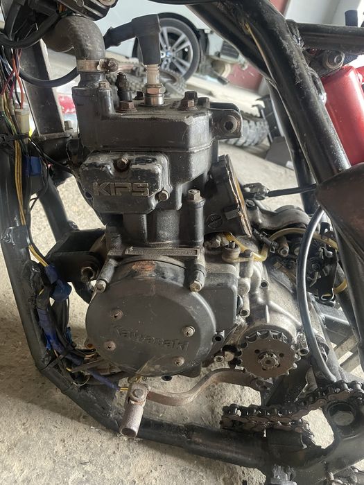 Двигун мотор kawasaki kmx 125 2т водяне охолодження