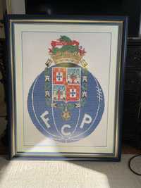 Quadro grande em ponto cruz Futebol Clube do Porto