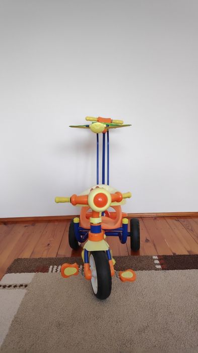 Rowerek trójkołowy, spacerowy, pchacz.