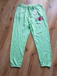 XL Juicy Couture spodnie dresowe damskie zielone ze ściągaczem joggery