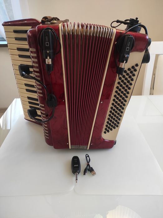 Mikrofon bezprzewodowy przystawka do akordeonu