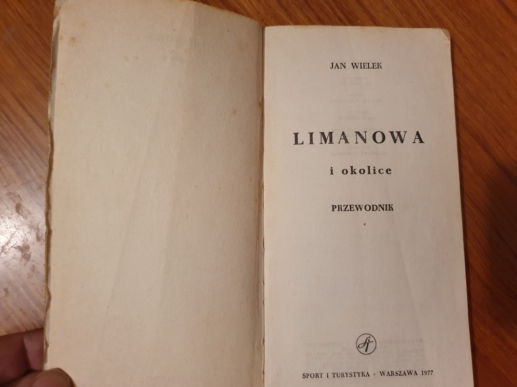 Limanowa i okolice przewodnik - Jan Wielek