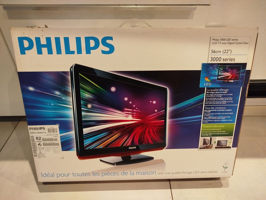 Telewizor Philips LED 3000 series 22 cale
