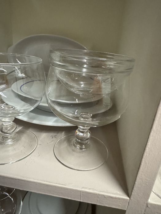 Taças de vidro cocktail / gelado