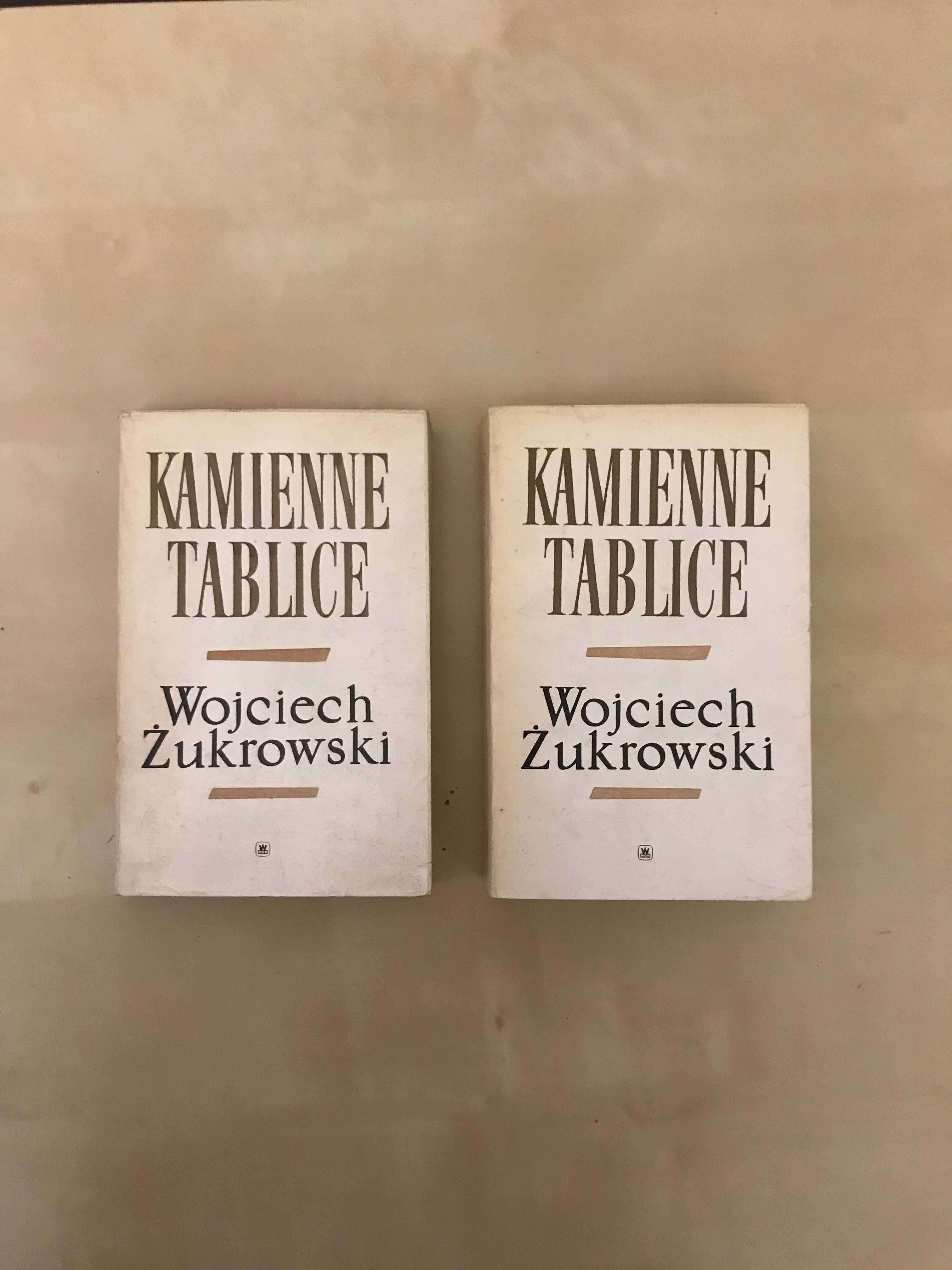 /Romans, Indie/ Kamienne Tablice tom 1 i 2 Wojciech Żukrowski stan bdb