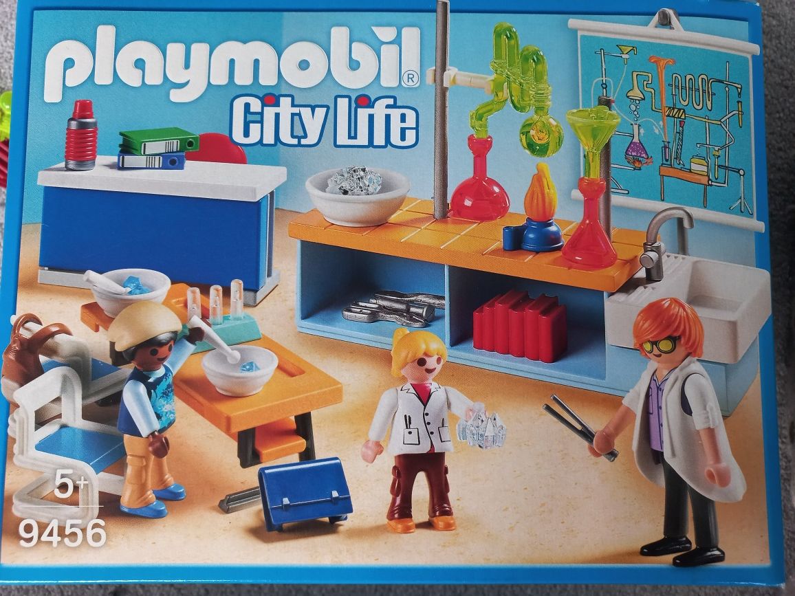 Sala chemiczna playmobil 9456