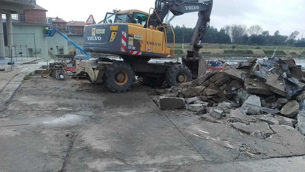 VOLVO EW 140C KOPARKA KOŁOWA szybkozłącze S 60 klima