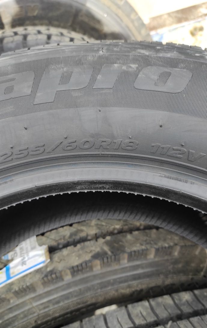 255/60R18 112V Hankook Dynapro HP2 RA33 нові літні шини