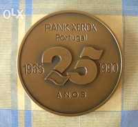 Medalha 25º Aniversário Xerox
