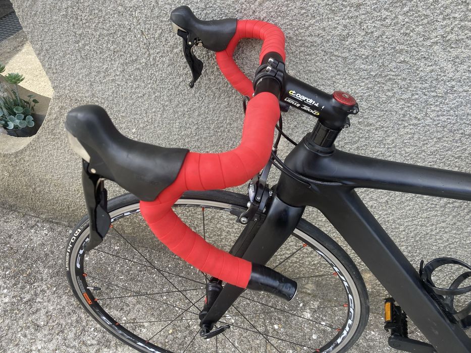 Bicicleta de carbono