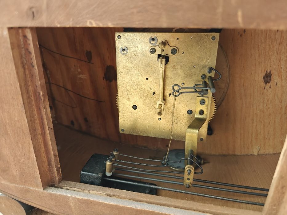 Zegar kominkowy jubiler lata 60